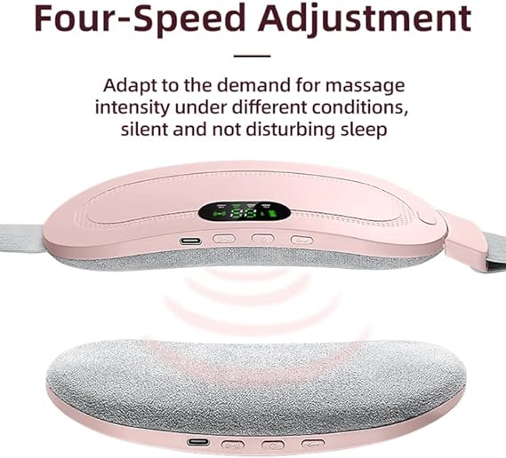 Menstrual period heating pad for cramps massage