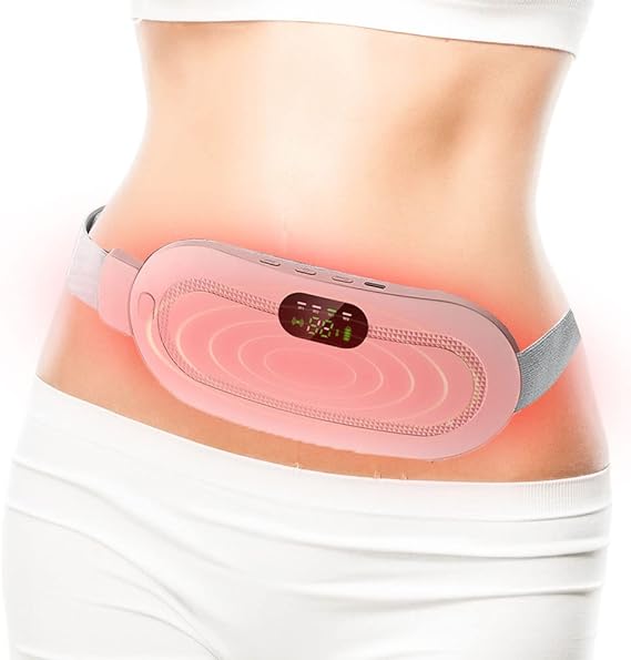 Menstrual period heating pad for cramps massage